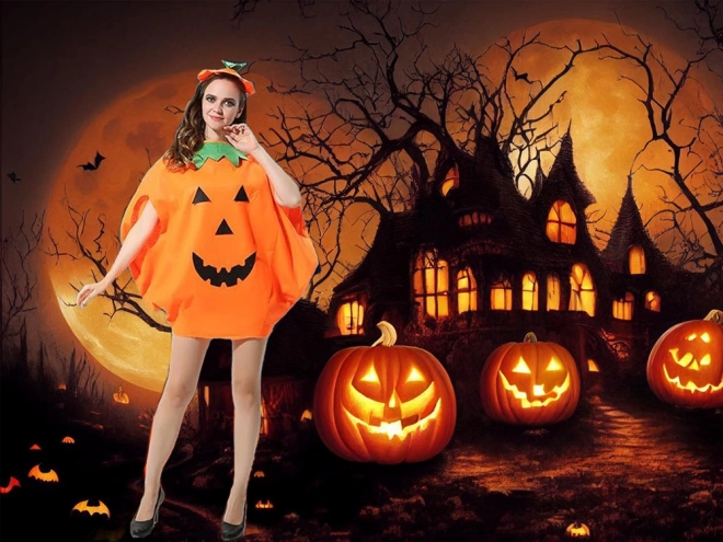 Halloweenský kostým dýně