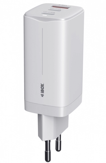 ILUC65 GaN 65W síťová nabíječka USB-C bílá