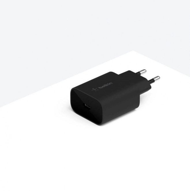 25W síťová nabíječka USB-C PD 3.0 PPS černá