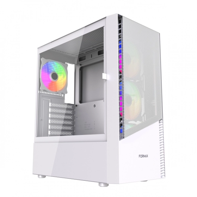 Počítačová skříň Mid Tower Fornax 4300 ATX bílá