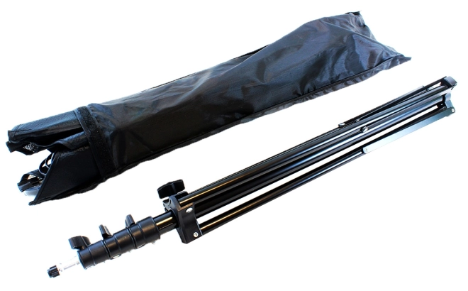 Stabilní hliníkový stativ s výškou 80–190 cm