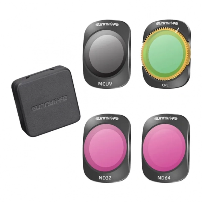 4 filtry MCUV CPL ND32/64 Sunnylife pro Pocket 3