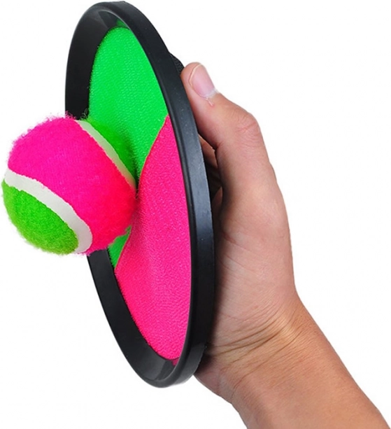 Venkovní hra - Catch ball s míčkem na suchý zip