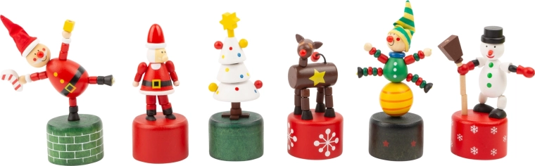 Vánoční tančící figurky small foot – sada 12 ks