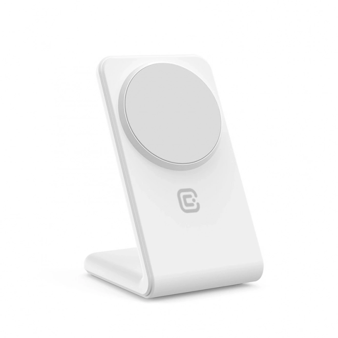 Bezdrátová nabíječka 2 v 1 s MagSafe pro iPhone a AirPods – Bílá