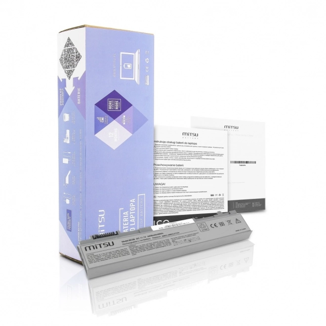 Baterie pro Dell Latitude E6400 4400 mAh (49 Wh) 10,8 - 11,1 V