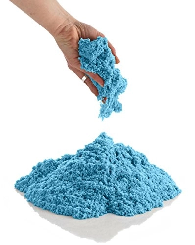 Kinetický písek 1kg v sáčku – Modrý