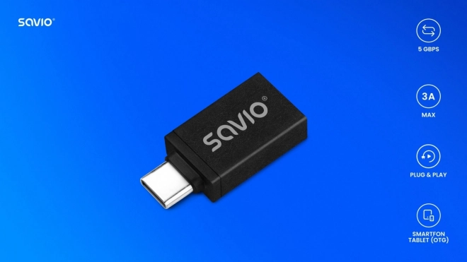 Adaptér USB-A 3.1 na USB-C 3.1 Savio
