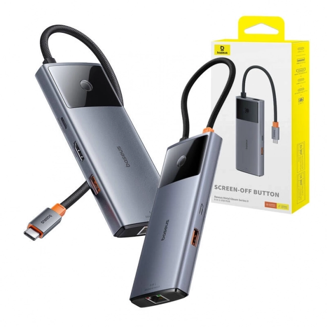 USB-C Hub 6v1 Baseus Metal Gleam Series II