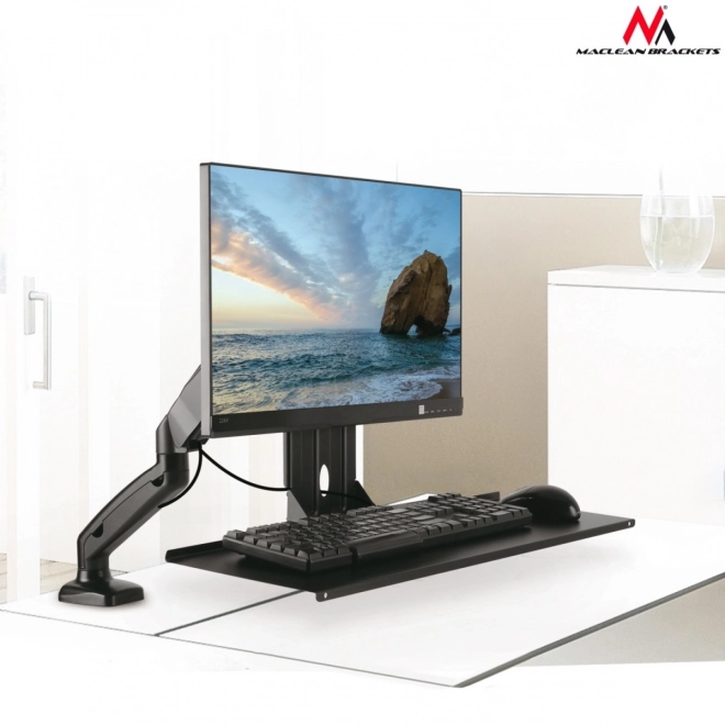 Držák klávesnice MC-756 VESA 75x75, 100x100 - doplněk k držákům monitorů