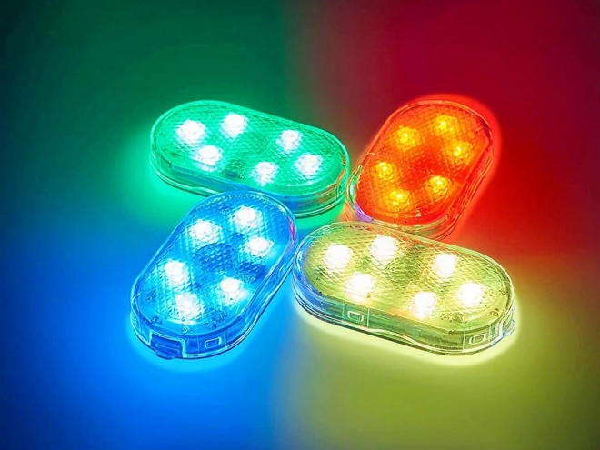 LED RGB osvětlení interiéru auta - bezdrátový doplněk