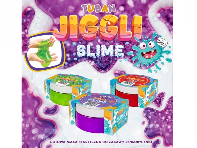 Sliz Jiggly - Zelené jablko 500g