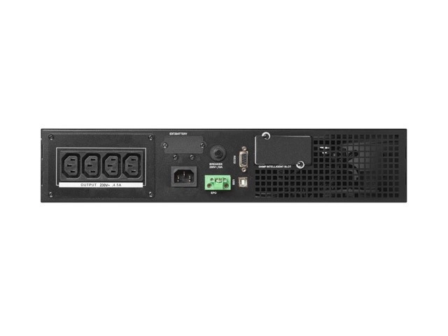 ARMAC záložní zdroj UPS on-line 1000 VA do racku, 4× IEC C13, USB‑B, LCD, kovové šasi