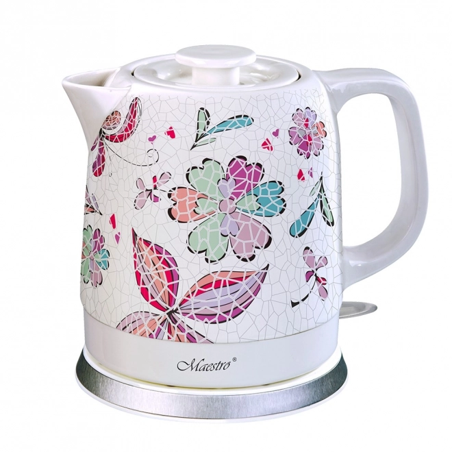 Keramická rychlovarná konvice 1,5l 1500W MR-068-FLOWERS