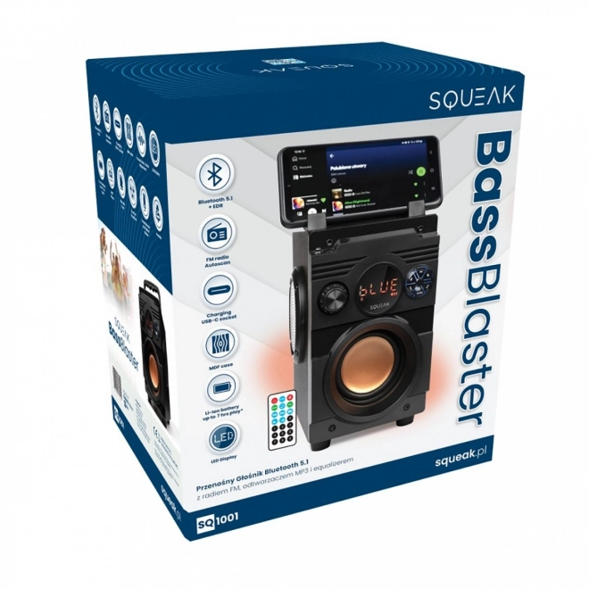 Bluetooth 5.1 reproduktor BassBlaster SQ1001 18W