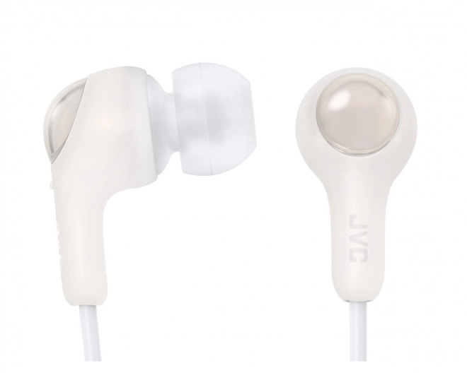 Bílé sluchátka USB-C Gumy Connect
