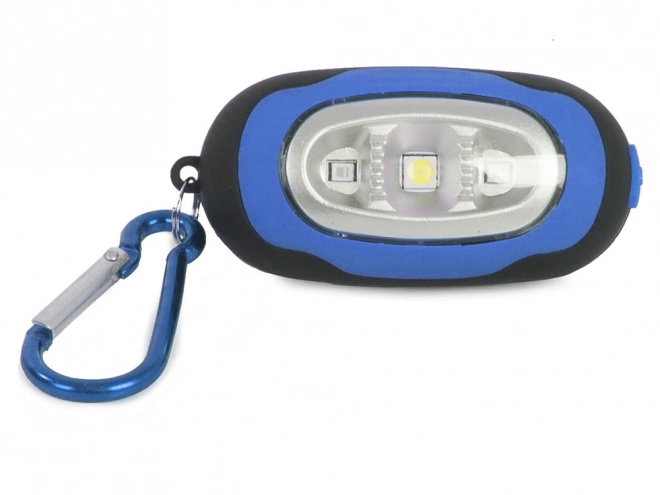 Mini LED svítilna na klíče s magnetem a výstražným režimem