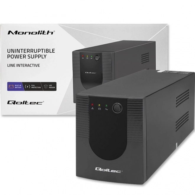 Záložní zdroj UPS Qoltec 2000VA 1200W
