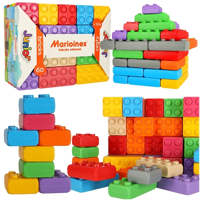 Kostky Marioinex Junior 60 kusů