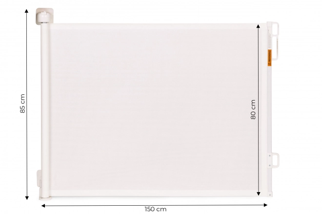 Bezpečnostní zábrana na schody a dveře ECOTOYS, béžová, 150 cm