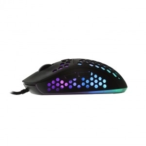 Optická herní myš 6400DPI USB RGB AM-99 Utralight