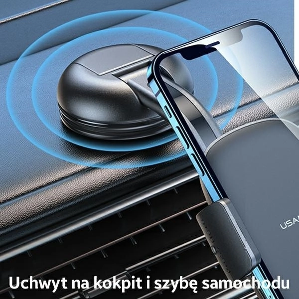 Držák do kokpitu nebo na čelní sklo US-ZJ063 Black
