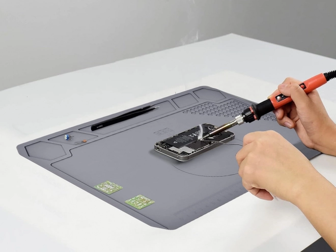 Velká silikonová servisní podložka pro elektroniku
