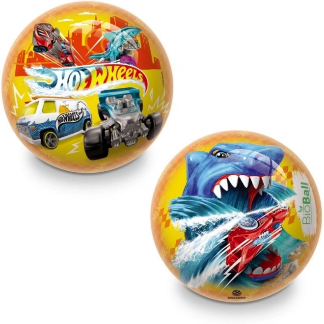 Gumový bio míč 14 cm - Hot Wheels