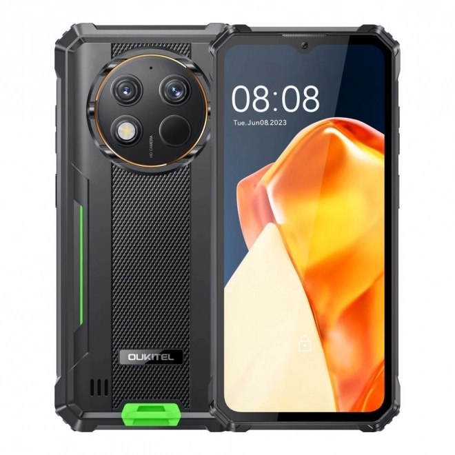 Smartphone se 4G, 4GB/64GB, IP69K, zelený