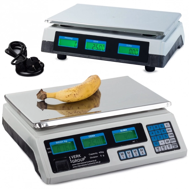ELEKTRONICKÁ KALKULAČNÍ VÁHA 40kg/2g