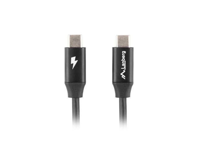 Kabel USB-C 2.0, 1.8m, Černý