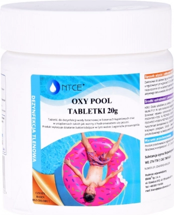 Oxy Pool kyslíkové tablety na dezinfekci vody pro bazény a jacuzzi 0,5 kg