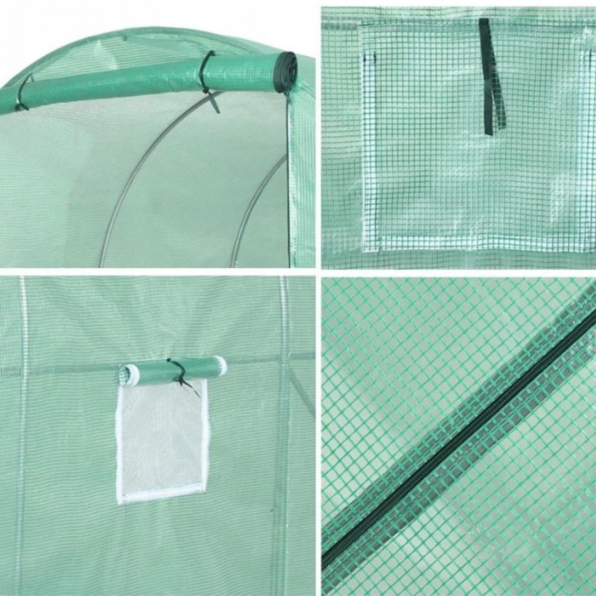 Zahradní fóliovník skleník 6x3x2m 18m² UV-4 Premium