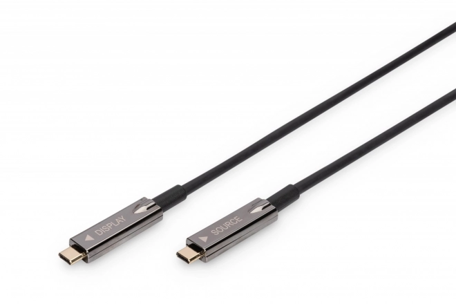 Hybrydkový kabel AOC USB-C na 4K 60Hz 15m