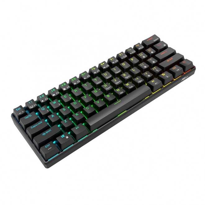 Mechanická klávesnice Royal Kludge RK61 RGB hnědé spínače