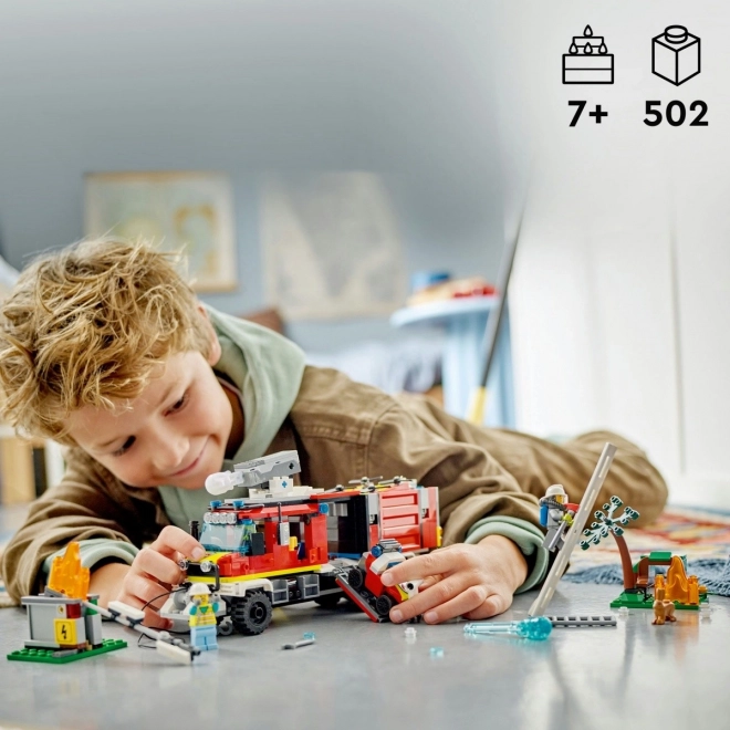 LEGO® City 60374 Velitelský vůz hasičů