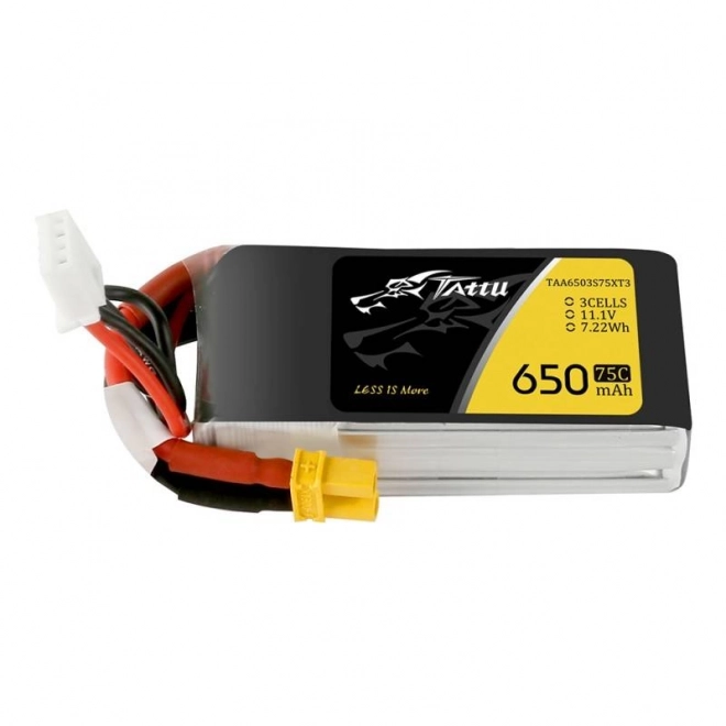 Tattu LiPo baterie 650mAh 11,1V 3S 75C