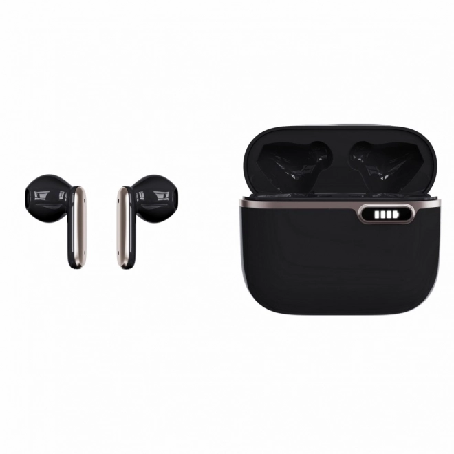Bluetooth sluchátka s HQ mikrofonem TWS (USB-C) černé