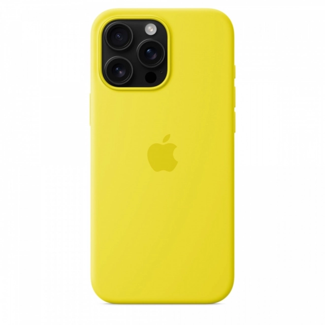 Silikonové pouzdro s MagSafe pro iPhone 16 Pro Max - carambola
