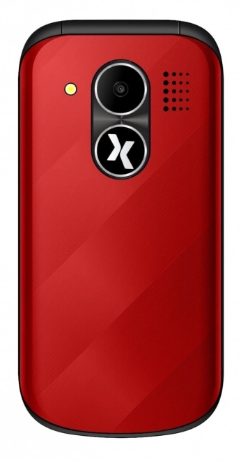 Červený DualSIM telefon MM
