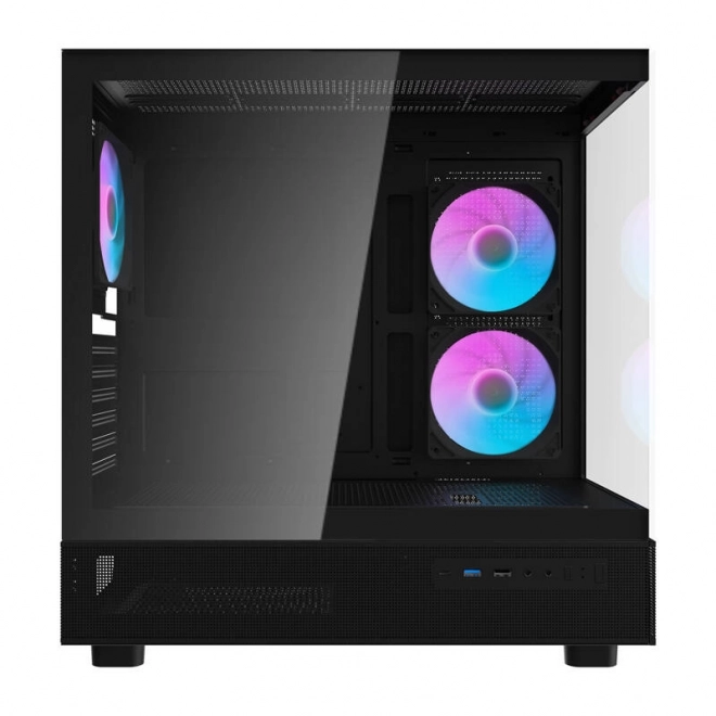 Počítačová skříň Darkflash DPX90 (černá)