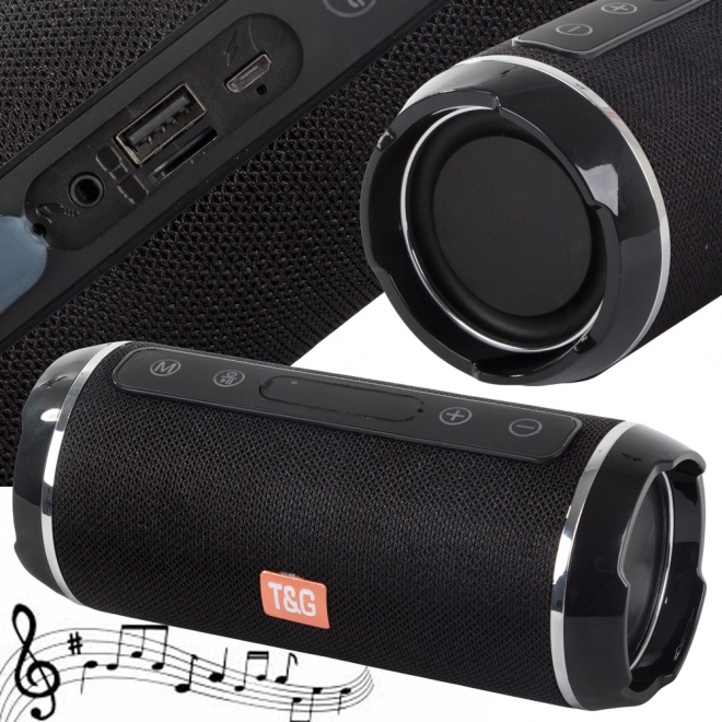 Přenosný reproduktor Bluetooth Boombox s USB a FM