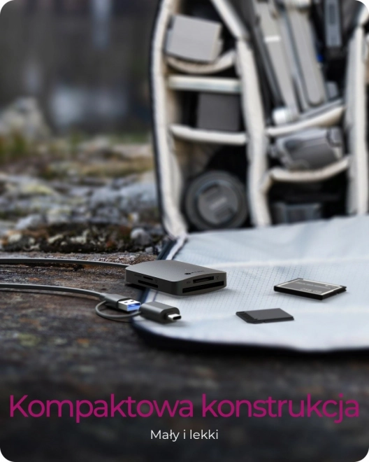 Univerzální čtečka karet USB 3.0 s Typ-C a Typ-A