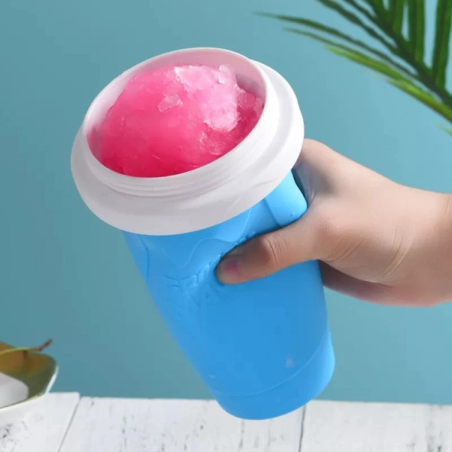 Kelímek na výrobu ledové tříště – Modrý
