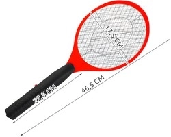 Elektrická plácačka na hmyz - 51 x 21 cm – Modrá