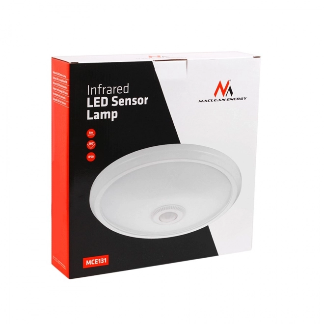 LED Plafond 12W s pir senzorem pohybu Energy MCE131 Dosah 6m