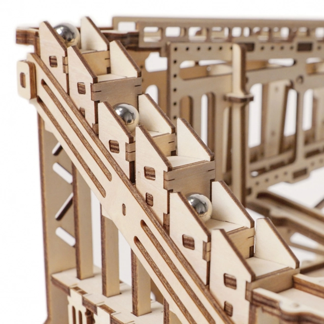 Trapdoors Marble Squad - Kuličková dráha - 3D dřevěná stavebnice