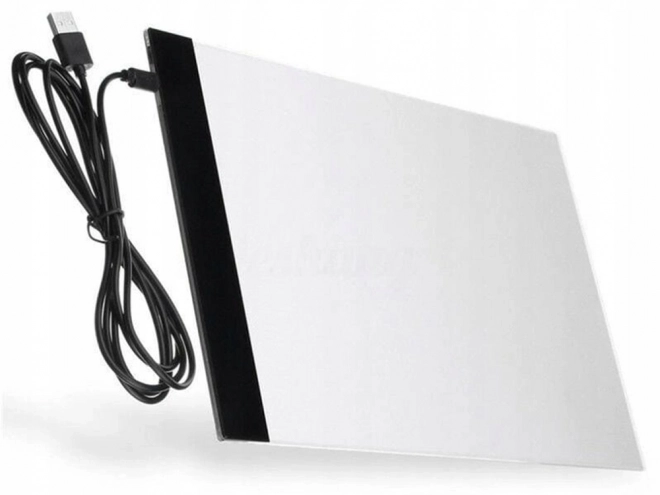 Osvětlená kreslicí tabule LED A4