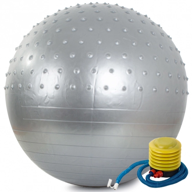 Gymnastický míč na cvičení s pumpou 55 cm
