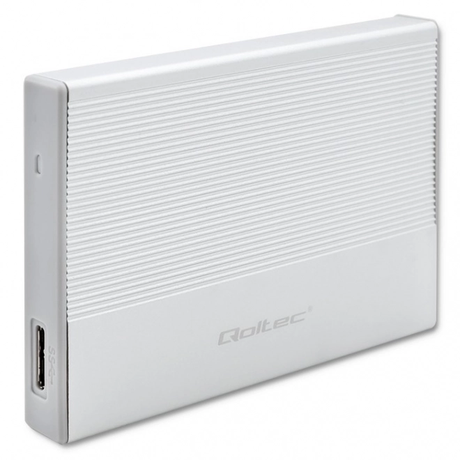 Skříň | Klec pro 2,5" SSD HDD | SATA | USB 3.0 | Super speed 5Gb/s | 2TB | Stříbrná